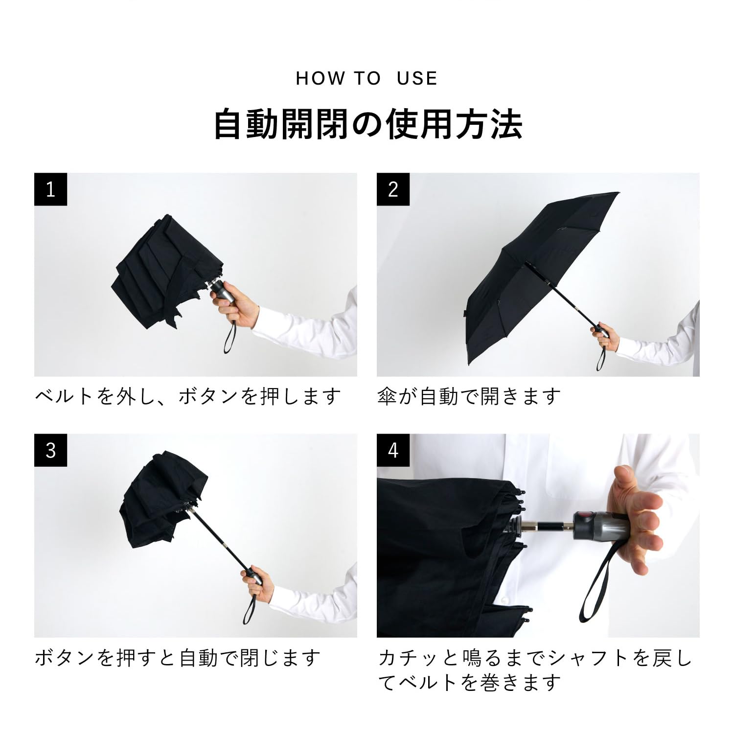 Knirps クニルプス　ワンタッチ　自動へい開閉折り畳み傘　一回使用 Knirps ［ T.220RS ］特典付 クニルプス 正規販売店 折りたたみ